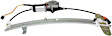 Front and Rear, Driver and Passenger Side Power Window Regulator, With Motor