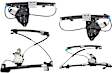 2002-2005 Land Rover Freelander - Front and Rear, Driver and Passenger Side Power Window Regulator, With Motor