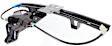2002-2005 Land Rover Freelander - Front and Rear, Driver and Passenger Side Power Window Regulator, With Motor