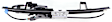 2002-2005 Land Rover Freelander - Front and Rear, Driver and Passenger Side Power Window Regulator, With Motor