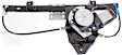 2002-2005 Land Rover Freelander - Front and Rear, Driver and Passenger Side Power Window Regulator, With Motor