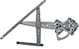 Front and Rear, Driver and Passenger Side Power Window Regulator, Without Motor
