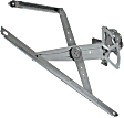 Front and Rear, Driver and Passenger Side Power Window Regulator, Without Motor