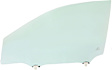 Front, Driver and Passenger Side Door Glasses, Green Tint, Replaces NAGS No. FD24166 GTYN, FD24167 GTYN