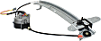 Rear, Driver and Passenger Side Power Window Regulator, With Motor