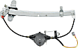 Rear, Driver and Passenger Side Power Window Regulator, With Motor