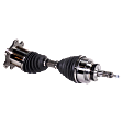 Front, Driver and Passenger Side Axle Assemblies, Four Wheel Drive