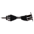 Front, Driver and Passenger Side Axle Assemblies, Four Wheel Drive