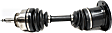Front, Driver and Passenger Side Axle Assemblies, Four Wheel Drive