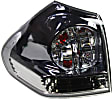 Driver and Passenger Side, Outer Halogen Tail Light, With bulb(s), OE Replacement