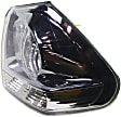 Driver and Passenger Side, Outer Halogen Tail Light, With bulb(s), OE Replacement