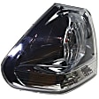 Driver Side, Inner And Outer Halogen Tail Light, With bulb(s), OE Replacement