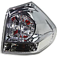 Passenger Side, Inner and Outer Halogen Tail Light, With bulb(s), OE Replacement
