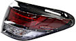Driver and Passenger Side, Outer Halogen Tail Light, With bulb(s), OE Replacement, CAPA Certified