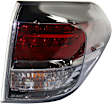 Driver and Passenger Side, Outer Halogen Tail Light, With bulb(s), OE Replacement, CAPA Certified
