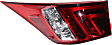 Driver and Passenger Side, Outer Tail Lights, without Bulb, Halogen, Mounts on Body, CAPA Certified