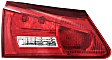 Driver Side, Inner And Outer Halogen Tail Light, Without bulb(s), OE Replacement