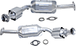 2000 Mercury Grand Marquis - Driver and Passenger Side Catalytic Converter, 4.6L 8Cyl, Federal EPA Standard, 46-State Legal (Cannot ship to CA, CO, NY or ME), With O2 Ports On Each Side Of 1St Cat, Direct Replacement Series