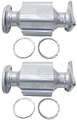 1996 Lexus LS400 - Front, Driver and Passenger Side Catalytic Converter, 4.0L 8Cyl, Federal EPA Standard, 46-State Legal (Cannot ship to CA, CO, NY or ME), Direct Replacement Series