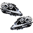 Driver and Passenger Side Headlights, without Bulbs, Halogen, For Models without HID Option, Japan Built Vehicle, with LED daytime running light