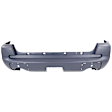 2003-2005 Mercedes Benz ML350 - Front and Rear Primed Bumper Cover