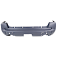 Front and Rear Primed Bumper Cover