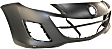 2010 Mazda 3 - Sedan Front and Rear Primed Bumper Cover