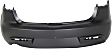 Sedan Front and Rear Primed Bumper Cover CAPA Certified