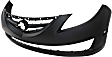 Front and Rear Primed Bumper Cover 2.5L, 4Cyl, CAPA Certified