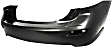 Front and Rear Primed Bumper Cover