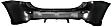 Front and Rear Primed Bumper Cover