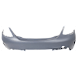 Front and Rear Primed Bumper Cover