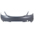 Front and Rear Primed Bumper Cover