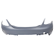 Front and Rear Primed Bumper Cover