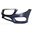 Front and Rear Primed Bumper Cover