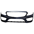 Front and Rear Primed Bumper Cover