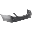 Front and Rear Primed Bumper Cover