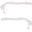 Front, Driver and Passenger Side, Upper Bumper Brackets