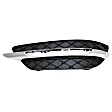 Front, Driver and Passenger Side Fog Light Trim, Sedan, For Models With Sport Pkg (Code 952), With Outside Temp. (Code 240), Without AMG Styling (Code 772), Without AMG Exterior Carbon (Code 773)