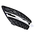 Front, Driver and Passenger Side Fog Light Trim, Sedan, For Models With Sport Pkg (Code 952), With Outside Temp. (Code 240), Without AMG Styling (Code 772), Without AMG Exterior Carbon (Code 773)