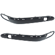 2007 Mercedes Benz C230 - Front, Driver and Passenger Side Bumper Trim, 4-Door, Sedan, For Models With Avantgarde & Elegance Package, (203) Chassis, Primed