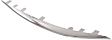 Front, Driver and Passenger Side, Upper Bumper Trims, Chrome, For Models Without AMG Styling Package