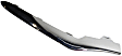Front, Driver and Passenger Side Bumper Trims, Chrome