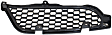 Driver and Passenger Side Grille Assemblies, Painted Black Shell and Insert, Grille