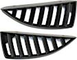 Driver and Passenger Side Grille Assemblies, Paintable Shell and Insert, Grille
