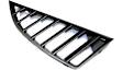 Driver and Passenger Side Grille Assemblies, Paintable Shell and Insert, Grille