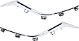 Grille Trim, Driver and Passenger Side, Chrome