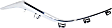 Grille Trim, Driver and Passenger Side, Chrome