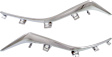 Grille Trim, Driver and Passenger Side, Chrome, CAPA Certified