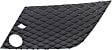 Driver and Passenger Side Grille Assemblies, Textured Black, Grille Cover